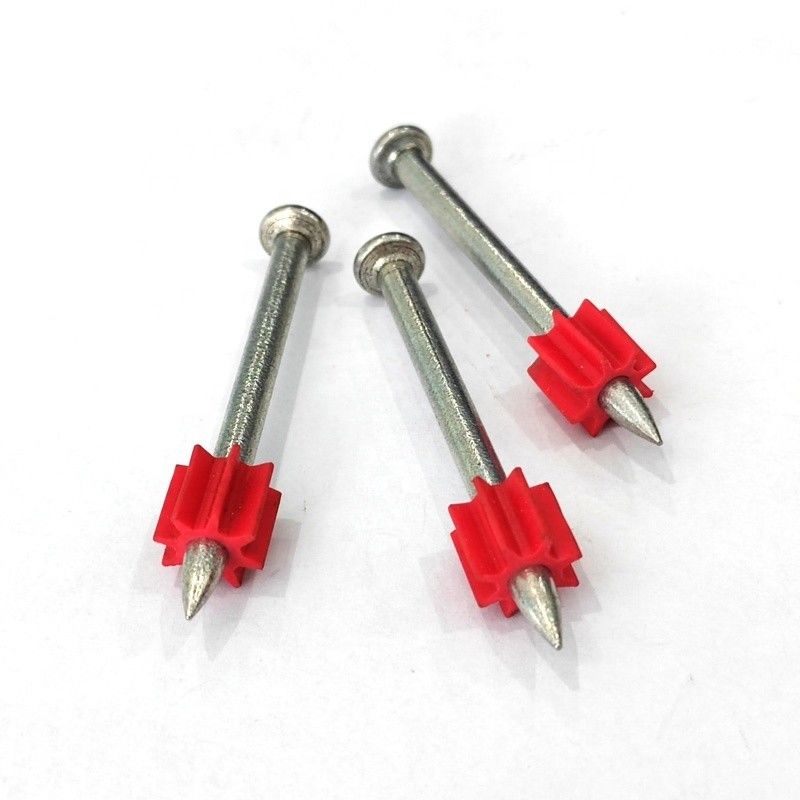 PD52 52mm Steel Head Drive Pin voor betonnen schietnagels in poeder geactiveerd nagelpistool