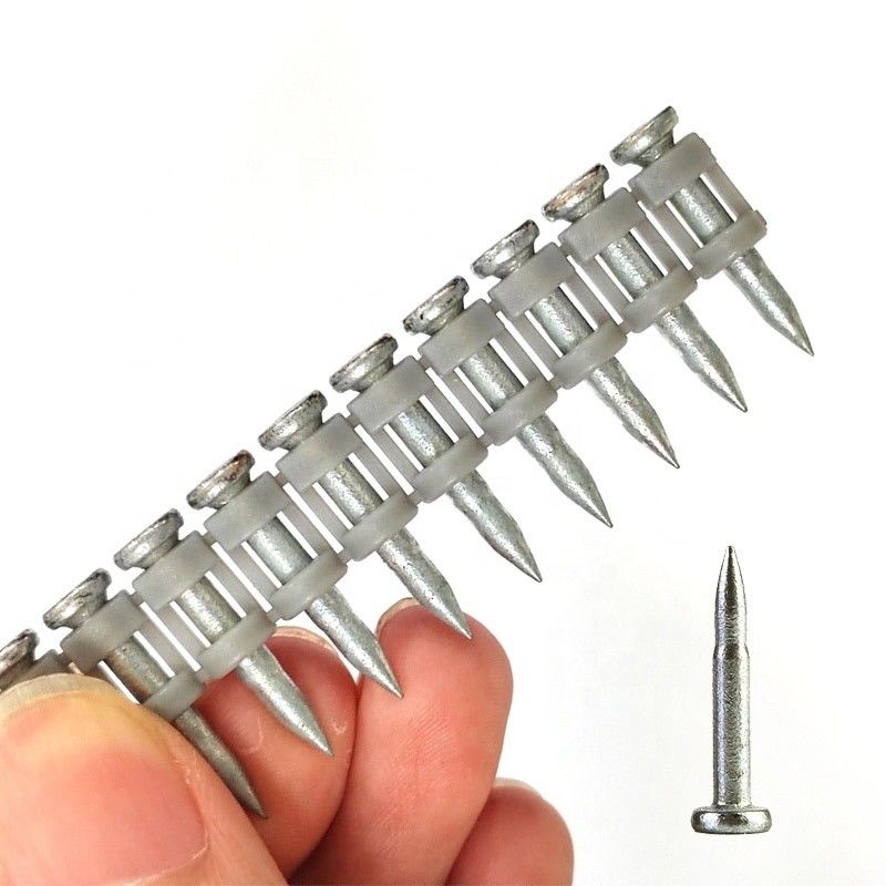 Gepersonaliseerde kleur Plastic Strip Gas Drive Pins voor 3.0mm Shank Diameter Gas Nail Gun